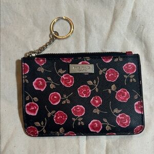 Kate Spade Laurel Card Case Wallet with Key Ring